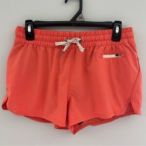Vuori Bright Coral Athletic Shorts